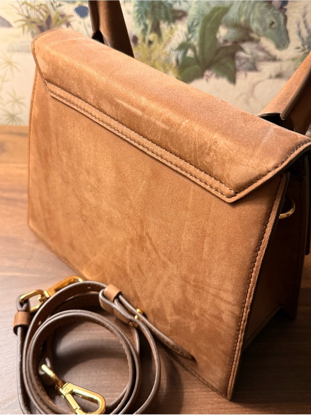 Jacquemus | Brown Le Papier “Le Grand Chiquito” Bag - Picture 5 of 10